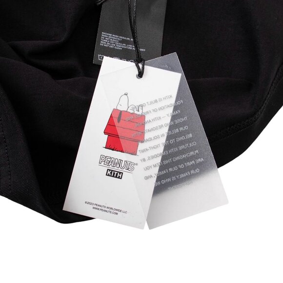 Kith For Peanuts Doghouse T-shirt Black - Picture 6 of 6